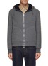 Main View - Click To Enlarge - BRUNELLO CUCINELLI - Reversible Hooded Cashmere Bomber Jacket