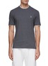 Main View - Click To Enlarge - BRUNELLO CUCINELLI - Cotton Layered T-Shirt