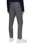 Back View - Click To Enlarge - BRUNELLO CUCINELLI - Pleated Flannel Pants