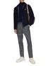Figure View - Click To Enlarge - BRUNELLO CUCINELLI - Pleated Flannel Pants