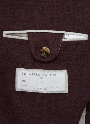  - BRUNELLO CUCINELLI - Single Breasted Notch Lapel Blazer