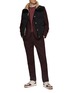 Figure View - Click To Enlarge - BRUNELLO CUCINELLI - Single Breasted Notch Lapel Blazer