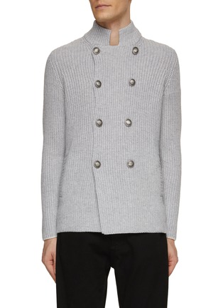 Main View - Click To Enlarge - BRUNELLO CUCINELLI - Double Breasted Knit Cardigan