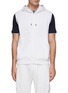 Main View - Click To Enlarge - BRUNELLO CUCINELLI - Cotton Blend Sleeveless Hoodie