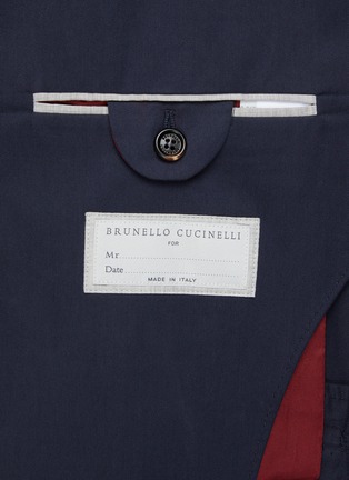  - BRUNELLO CUCINELLI - Notch Lapel Cashmere Blend Suit
