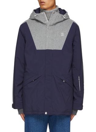 Main View - Click To Enlarge - BRUNELLO CUCINELLI - Zip Up Padded Jacket