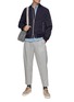 Figure View - Click To Enlarge - BRUNELLO CUCINELLI - Water Resistant Bomber Jacket