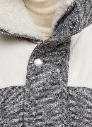  - BRUNELLO CUCINELLI - Padded Wool Cashmere Blend Vest