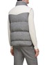 Back View - Click To Enlarge - BRUNELLO CUCINELLI - Padded Wool Cashmere Blend Vest