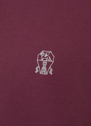  - BRUNELLO CUCINELLI - Logo Embroidery Polo Shirt