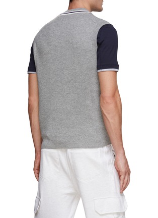 Back View - Click To Enlarge - BRUNELLO CUCINELLI - Cashmere Knit Vest