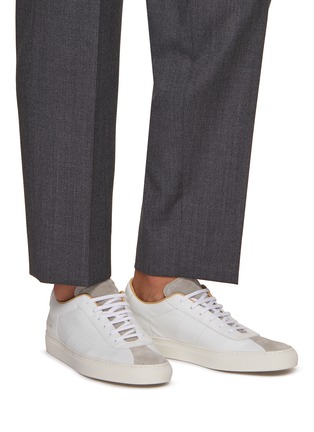 Figure View - Click To Enlarge - COMMON PROJECTS - Court Classic Leather Sneakers