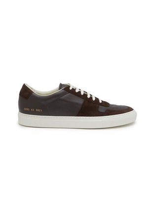 Main View - Click To Enlarge - COMMON PROJECTS - BBall Duo Leather Suede Sneakers