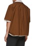 Back View - Click To Enlarge - BOTTEGA VENETA - Double Layered Silk Shirt