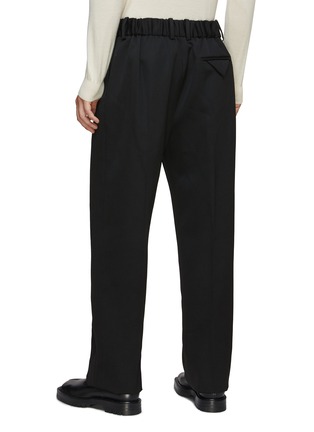 Back View - Click To Enlarge - BOTTEGA VENETA - Pleated Wool Pants