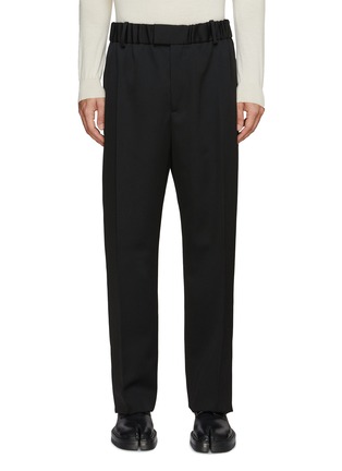 【日本入手困難】プラダ Silk and mohair pants ボトムス Aviation Blue Mohair and silk pants | PRADA