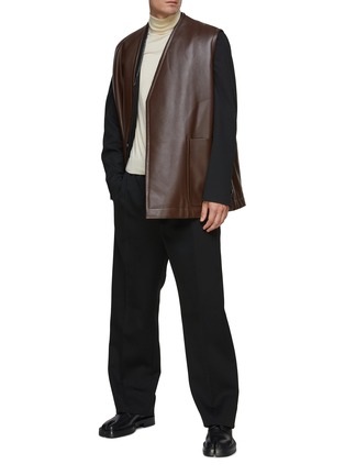 SACAI | x WTAPS Square Stitching Cotton Belted Pants | Men SACAI | x WTAPS Square Stitching Cotton Belted Pants | Men