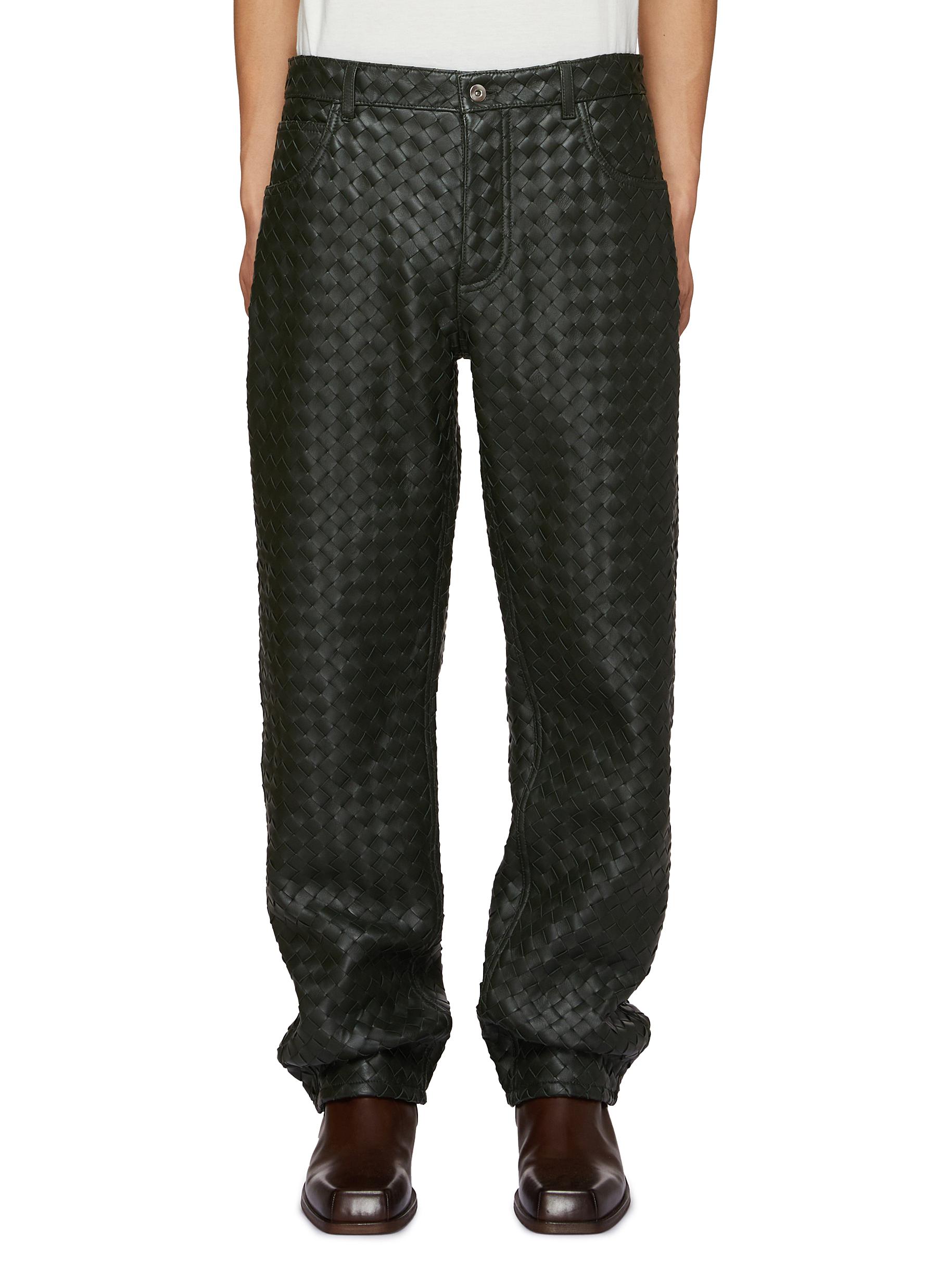 Bottega veneta leather pants clearance