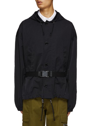 Main View - Click To Enlarge - BOTTEGA VENETA - Packable Hooded Blouson Jacket