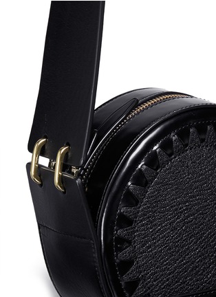 Detail View - Click To Enlarge - 3.1 PHILLIP LIM - 'Alix' contrast leather circle crossbody bag