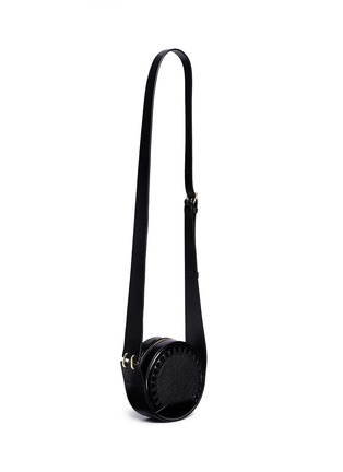 Figure View - Click To Enlarge - 3.1 PHILLIP LIM - 'Alix' contrast leather circle crossbody bag
