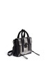 Front View - Click To Enlarge - 3.1 PHILLIP LIM - 'Pashli' mini contrast leather satchel