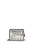 Back View - Click To Enlarge - 3.1 PHILLIP LIM - 'Soleil' mini double chain metallic leather crossbody bag