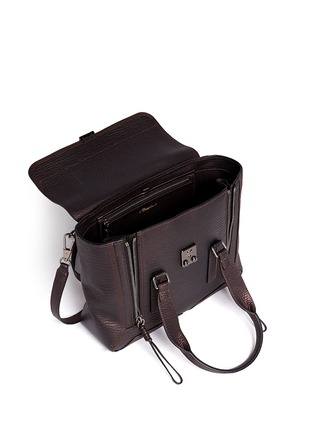 Detail View - Click To Enlarge - 3.1 PHILLIP LIM - 'Pashli' medium grainy leather satchel