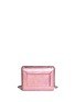 Back View - Click To Enlarge - 3.1 PHILLIP LIM - 'Soleil' mini metallic leather chain bag
