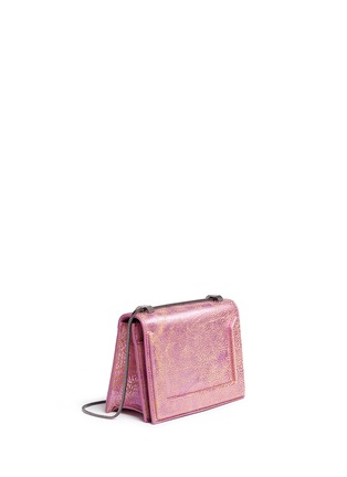 Front View - Click To Enlarge - 3.1 PHILLIP LIM - 'Soleil' mini metallic leather chain bag
