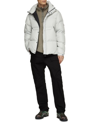 Figure View - Click To Enlarge - MONCLER - Cotton Garbadine Stretch Pants