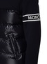  - MONCLER - Shiny Logo Armband Puffer Cardigan