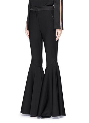 Front View - Click To Enlarge - ELLERY - 'Jacuzzi' extra wide wool flare pants