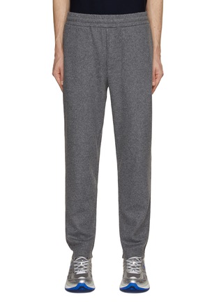 Main View - Click To Enlarge - MONCLER - Silhouette Logo Embroidered Sweatpants