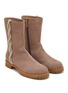 Detail View - Click To Enlarge - RODO - Anouk Strass Embellished Suede Boots