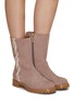 Figure View - Click To Enlarge - RODO - Anouk Strass Embellished Suede Boots