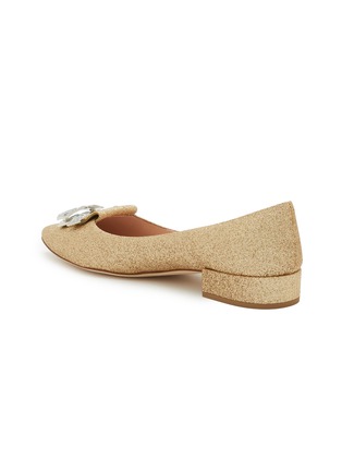  - RODO - Lotus Crystal Embellished Glittered Ballerina Flats
