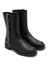 Detail View - Click To Enlarge - RODO - Anouk Strass Embellished Leather Boots
