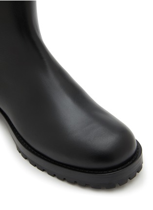 Detail View - Click To Enlarge - RODO - Anouk Strass Embellished Leather Boots