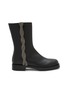 Main View - Click To Enlarge - RODO - Anouk Strass Embellished Leather Boots