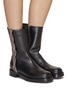 Figure View - Click To Enlarge - RODO - Anouk Strass Embellished Leather Boots