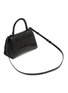 Detail View - Click To Enlarge - BALENCIAGA - Small Hourglass Embossed Crocodile Leather Bag