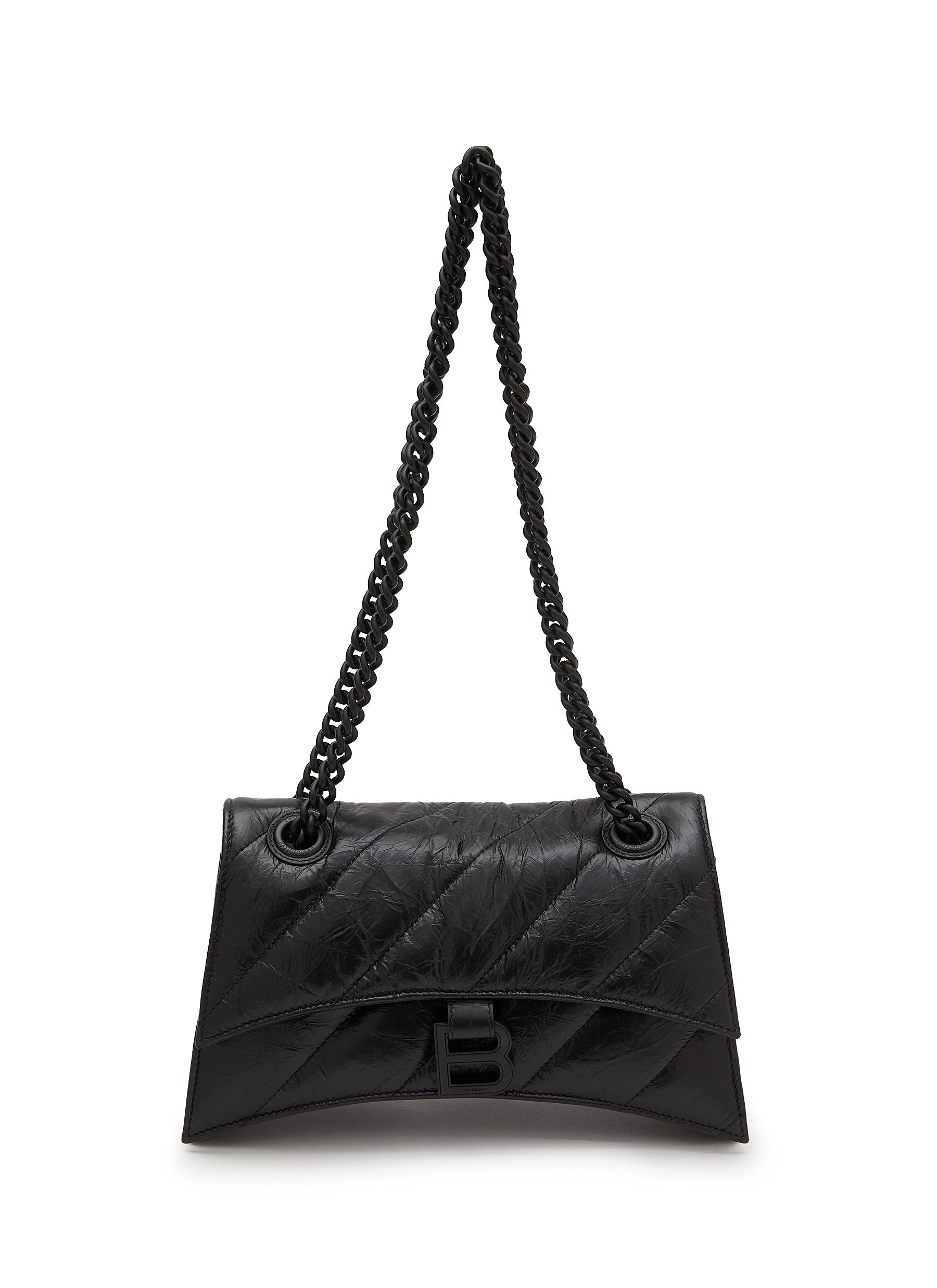 Small Crush Chain Leather Shoulder Bag
