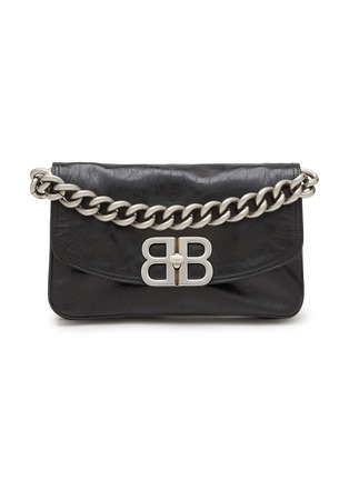 Main View - Click To Enlarge - BALENCIAGA - BB Soft Flap Leather Crossbody Bag