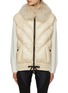 Main View - Click To Enlarge - MONCLER - Detachable Collar Puffer Cardigan