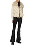 Figure View - Click To Enlarge - MONCLER - Detachable Collar Puffer Cardigan
