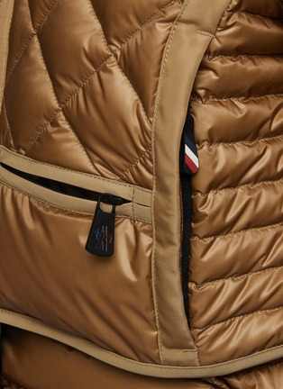  - MONCLER - Chaviere Shearling Collar Quilted Jacket
