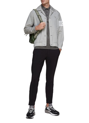 Figure View - Click To Enlarge - PT TORINO - Zip Cuff Slim Pants