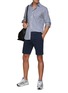 Figure View - Click To Enlarge - PT TORINO - Nos Stretch Cotton Shorts