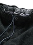 Detail View - Click To Enlarge - SACAI - Nylon elastic cuff tweed jogging pants